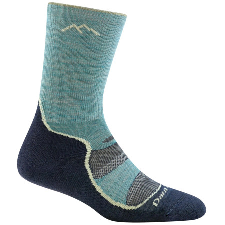 Damensocken Darn Tough W Light Hiker Micro Crew Lightweight With Cushion blau/hellblau aqua