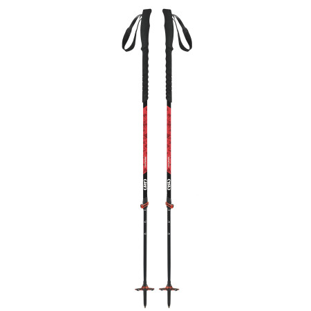 Stöcke TSL Tour Carbon 2 Cross Swing rot
