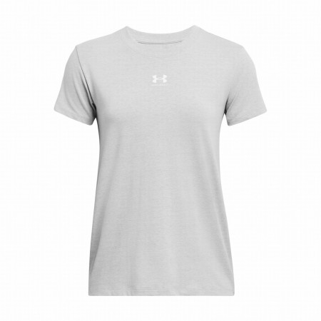 Damen-T-Shirt Under Armour Off Campus Core SS hellgrau ModGrayLightHeather/White