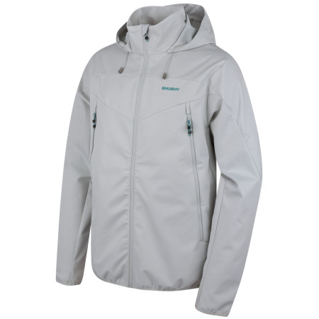 Herren Softshell-Jacke Husky Sonny M hellgrau lt. grey