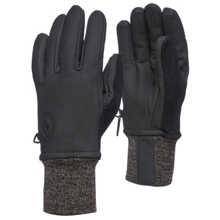 Handschuhe Black Diamond Dirt bag gloves schwarz/grau Black-Black (9008)