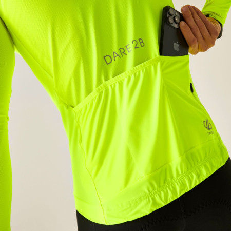 Herren Radtrikot Dare 2b Lightning Long Sleeve Jersey