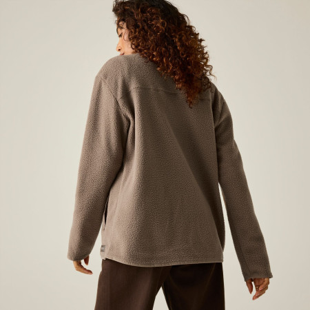 Damen-Sweatshirt Regatta Womens Frankie Borg Full Zip