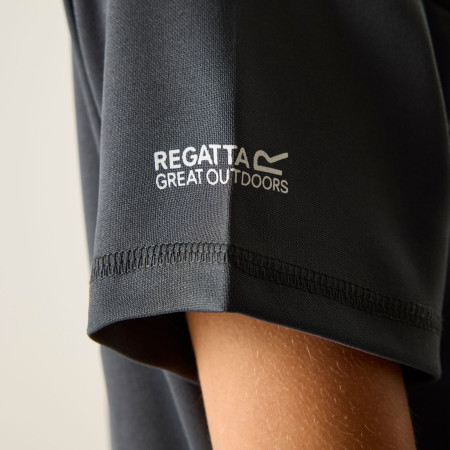 Kinder-T-Shirt Regatta Alvarado Seal Grey
