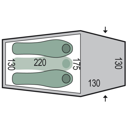 Zelt Pinguin Summit 3