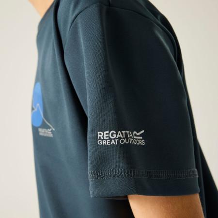 Kinder-T-Shirt Regatta Alvarado Night Sky