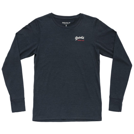 Damen-Funktionsshirt Devold Classic "Script" Ls Wmn schwarz INK