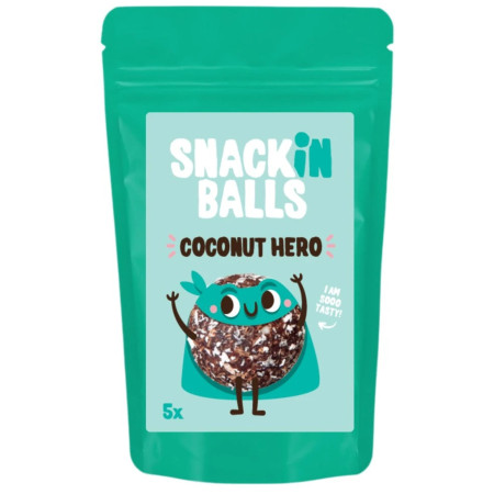 Sportlernahrung SNACKin BALLS Coconut Hero 65 g
