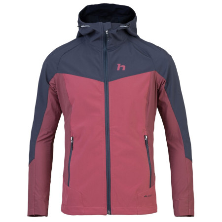 Damen-Softshell-Jacke Hannah Pulla II rosa/blau india ink/baroque rose