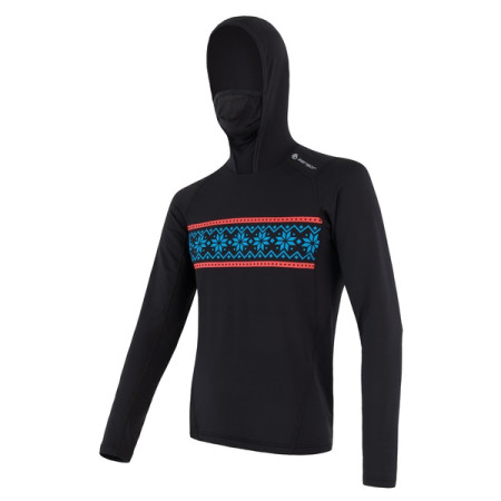 Herren-T-Shirt Sensor Thermo s kapucí