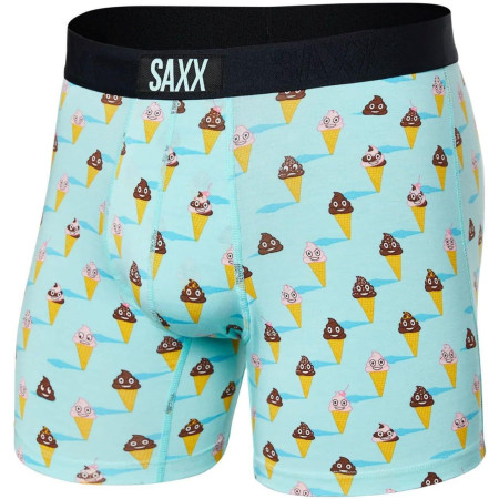 Boxershorts Saxx Vibe Super Soft BB hellblau ice cream surprise-aqua