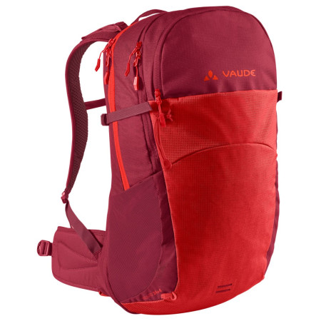 Wanderrucksack Vaude Wizard 24+4 orange/weinfarbe mars red