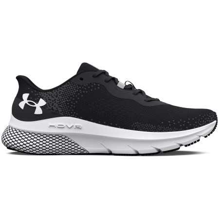 Herren Laufschuhe Under Armour HOVR Turbulence 2 schwarz/weiß Black / Jet Gray / White