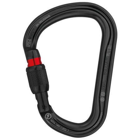 Karabiner Petzl William schwarz