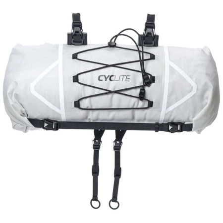 Lenkertasche Cyclite Handle Bar Roll Bag weiß bílá