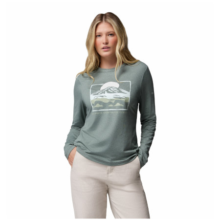 Damen-T-Shirt Columbia Parsons Point™ LS Graphic Tee