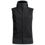 Damenweste Ortovox Ortler Softshell Plus Vest schwarz Black Raven