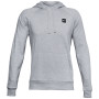 Herren-Sweatshirt Under Armour Rival Fleece Hoodie (2022) grau ModGrayLightHeather/OnyxWhite