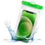 Wasserdichte Handyhülle FIXED Float grün