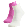 Sockengröße: 32-34 / Farbe: weiß/rosa