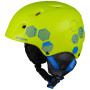 Kinder Skihelm Etape Scamp grün/blau limeta/modrá mat