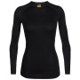 Damen-T-Shirt Icebreaker W's 150 Zone LS Crewe schwarz Black/Mineral