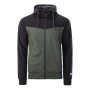 Herren-Sweatshirt Hi-Tec Sabarin grün/schwarz Deep Forest/Black