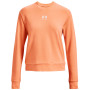 Damen-Sweatshirt Under Armour Rival Terry Crew 2024 orange Mellow Orange / / White
