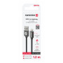 Lade- und Datenkabel Swissten Textile USB / Lightning 1,2 m