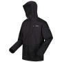 Herrenjacke Regatta Highton Str JktII schwarz/grau Ash/Black