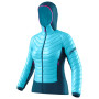 Damenjacke Dynafit Tlt Light Ins. W Hooded Jkt hellblau Silvretta