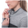 Damen-Funktionsshirt Sensor Merino Bold dl. rukáv zip