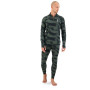 Herren-Funktionsshirt Mons Royale Cascade Merino Flex 200 1/4 Zip Rosin Motion