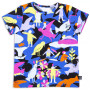 Kinder-T-Shirt Wouki Bara Magenta