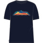 Herren-Funktionsshirt Icebreaker Tech Lite II SS Tee TBC dunkelblau Midnight Navy