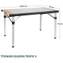 Campingtisch Brunner Quadra Tropic Adjustar 4