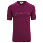Herren-Funktionsshirt Icebreaker Men Tech Lite II SS Tee lila Go Berry