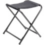 Campinghocker Brunner Aravel 3D Stool schwarz Black