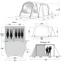 Familienzelt Outwell Nevada 5PE