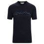 Herren-Funktionsshirt Icebreaker Men Tech Lite II SS Tee dunkelblau Midnight Navy