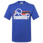 Herren-T-Shirt Marmot Coastal Tee SS blau Trail Blue