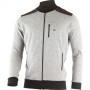 Herren-Sweatshirt Lasting Warol grau/schwarz