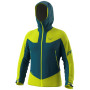 Herrenjacke Dynafit Radical 2 Gtx M Jkt blau/grün lime punch/8810