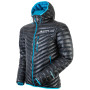 Herren-Daunenjacke Sir Joseph Minimis 280 Hooded Man schwarz Black