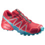 Damenschuhe Salomon Speedcross 4 GTX® W rot/blau BarbadosCherry/PoppyRed/DeepLago