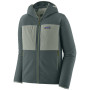 Herren Funktions-Sweatshirt Patagonia R2 TechFace Hoody grün Nouveau Green