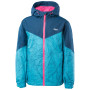 Kinderjacke Bejo Junko Jrg hellblau Giblartar Sea/Philodendron Print
