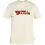 Damen-T-Shirt Fjällräven Logo Tee W weiß Chalk White