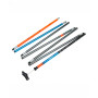 Lawinensonde Ortovox Probe Alu 280 blau/orange Silver