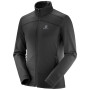 Herren-Sweatshirt Salomon Discovery Lt Fz M schwarz Black